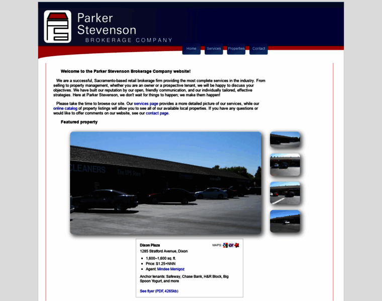 Parkerstevenson.com thumbnail
