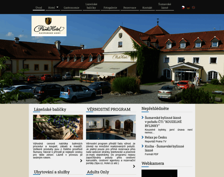 Parkhotel-sumava.cz thumbnail
