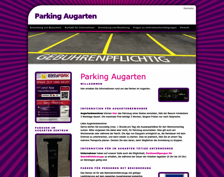 Parking-augarten.ch thumbnail