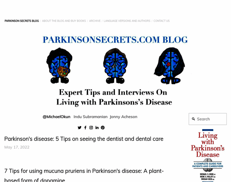Parkinsonsecrets.com thumbnail