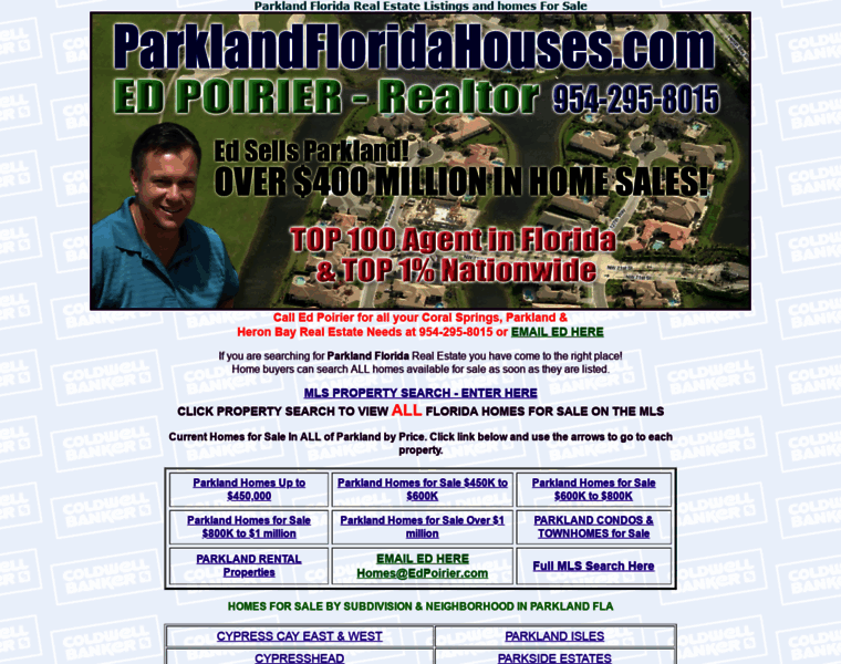 Parklandfloridahouses.com thumbnail