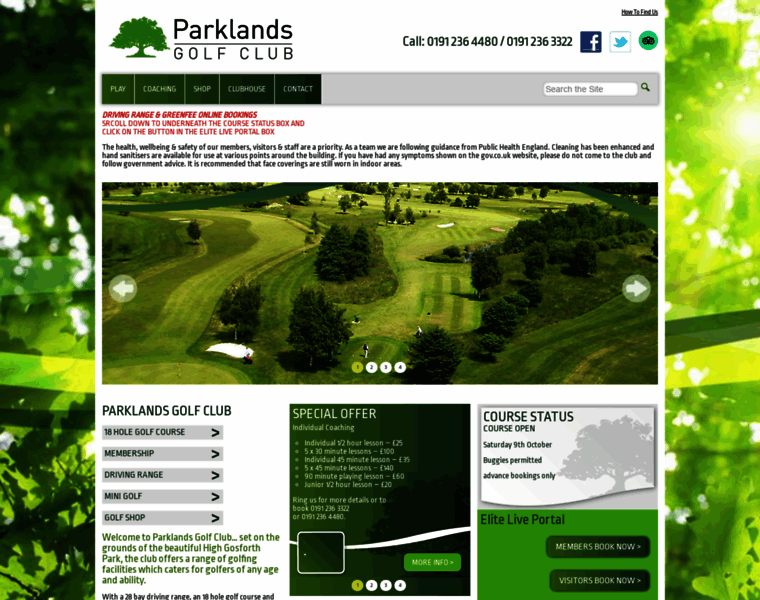Parklandsgolf.co.uk thumbnail
