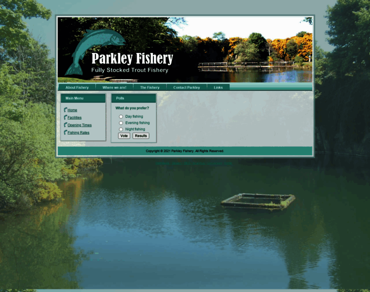 Parkleyfishery.co.uk thumbnail
