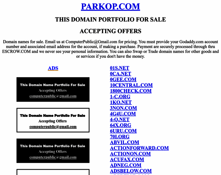 Parkop.com thumbnail Parkop.com thumbnail