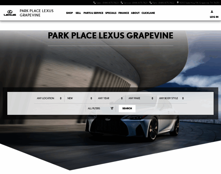 Parkplacelexusgrapevine.com thumbnail