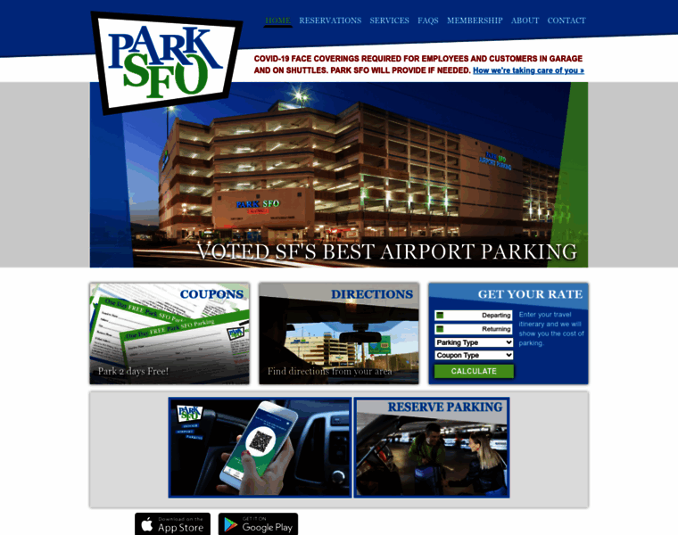 Parksfo.com thumbnail