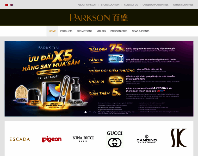 Parkson.com.vn thumbnail