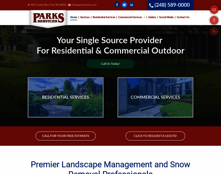 Parksservices.com thumbnail