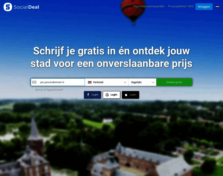 Parkstaddeal.nl thumbnail