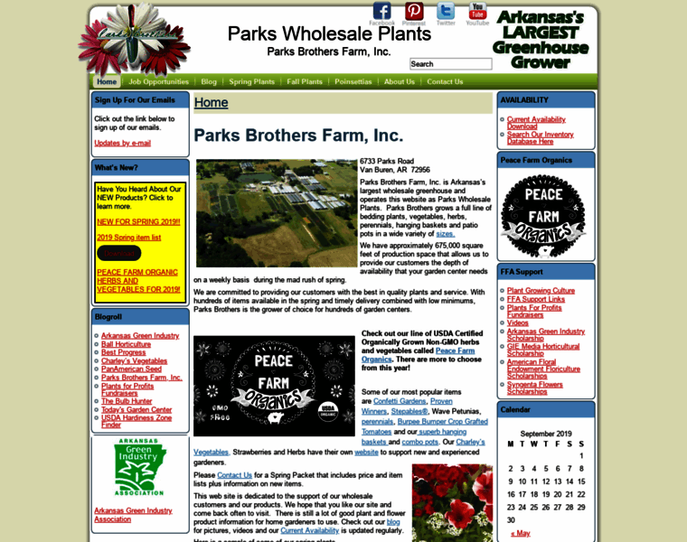 Parkswholesaleplants.com thumbnail