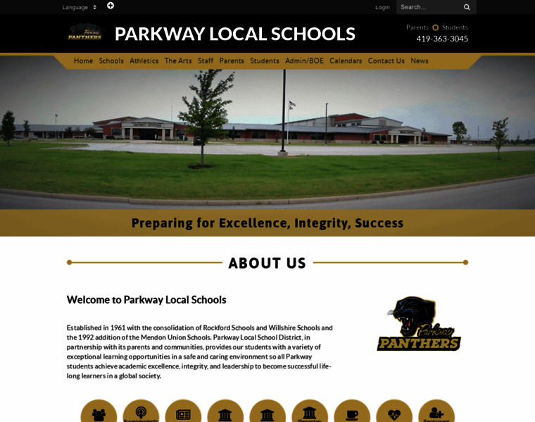 Parkwayschools.org thumbnail
