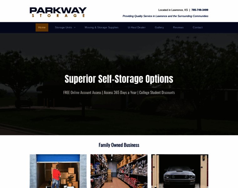 Parkwaystorage.co thumbnail