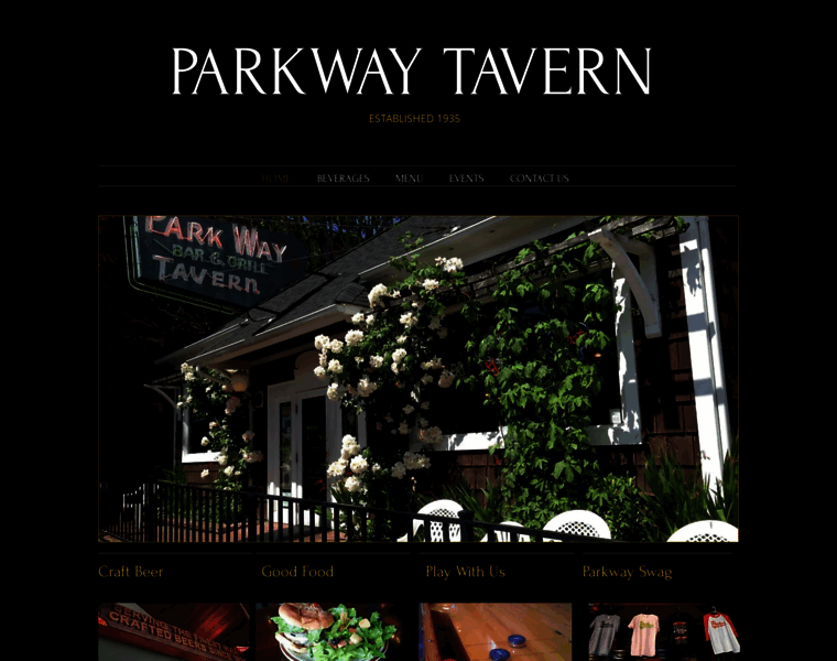 Parkwaytavern.com thumbnail