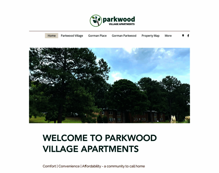 Parkwoodvillageapts.com thumbnail