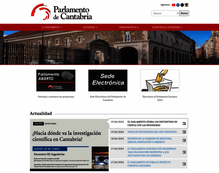Parlamento-cantabria.es thumbnail