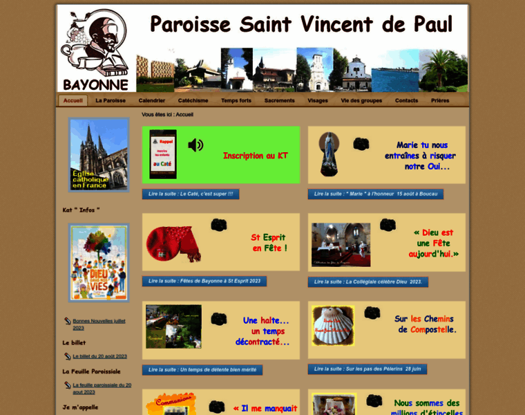 Paroisse-saintvincentdepaul-64.fr thumbnail