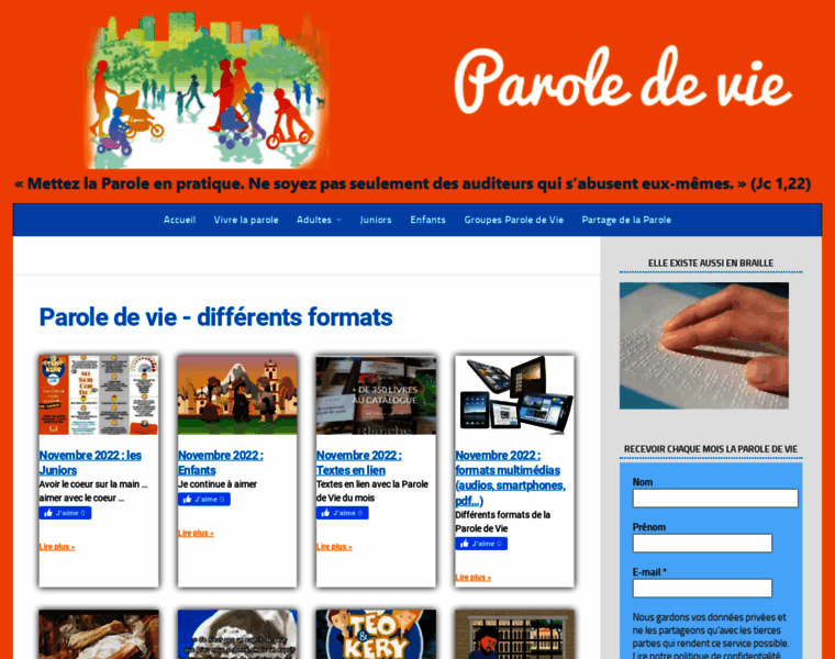 Parole-de-vie.fr thumbnail