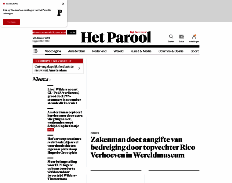 Parool.nl thumbnail