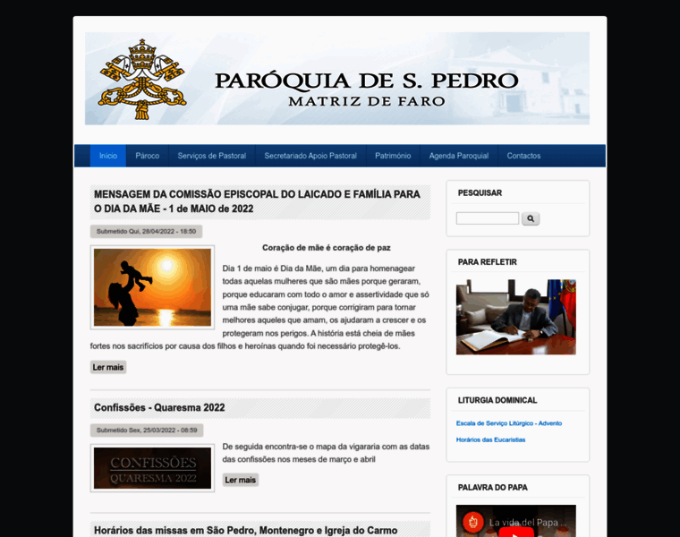 Paroquiasaopedro-faro.org thumbnail