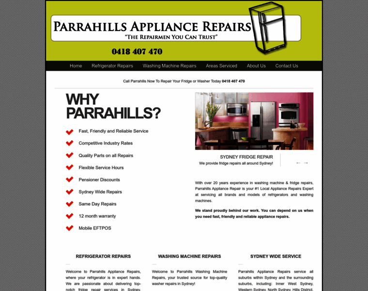 Parrahills.com.au thumbnail