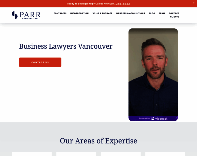 Parrbusinesslaw.com thumbnail