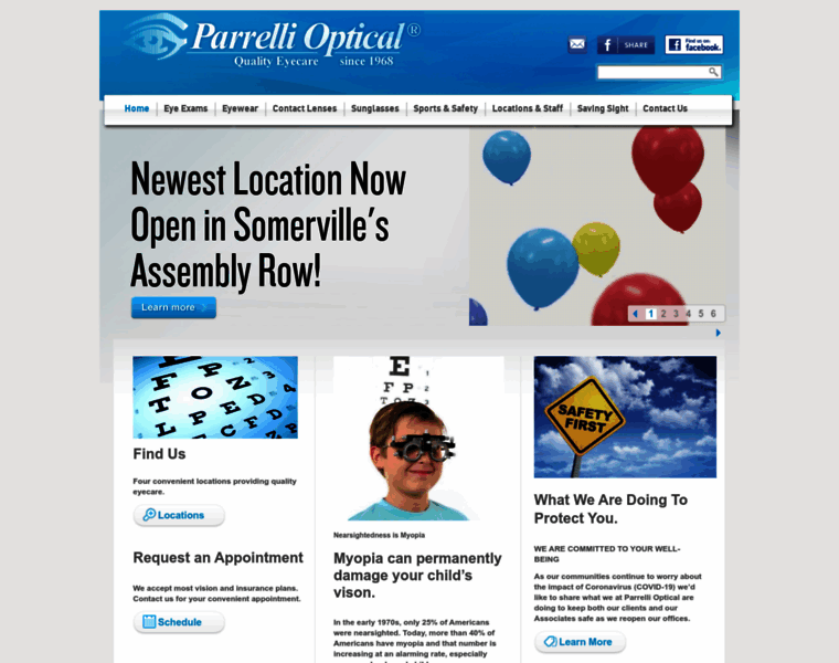 Parrellioptical.com thumbnail