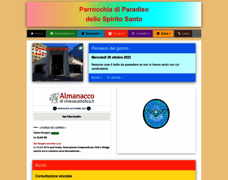 Parrocchia-paradiso.ch thumbnail