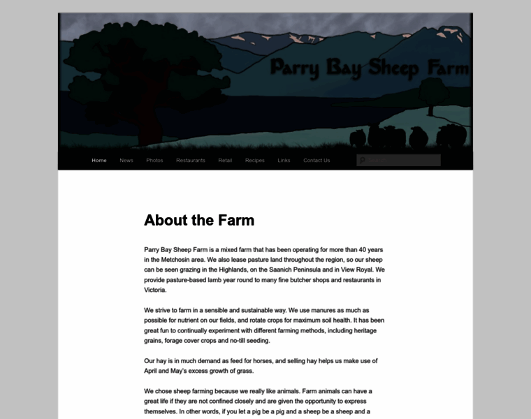 Parrybaysheepfarm.com thumbnail