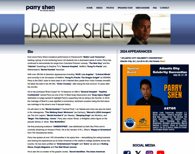 Parryshen.com thumbnail
