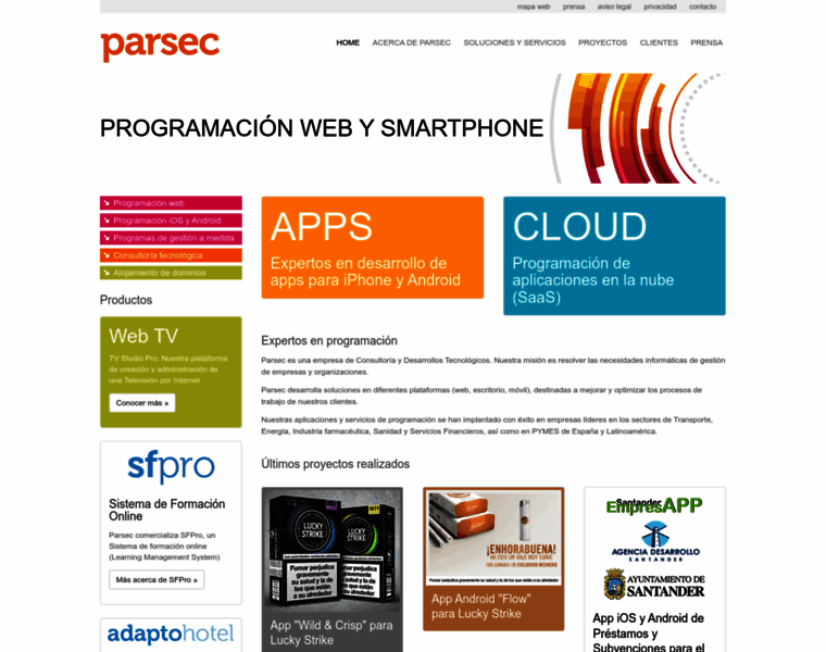 Parsec.info thumbnail