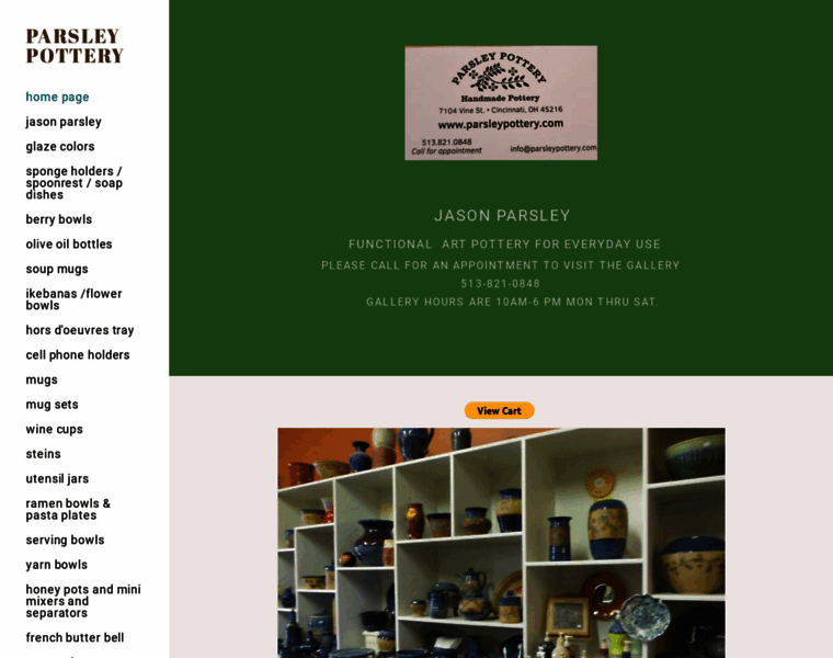 Parsleypottery.com thumbnail Parsleypottery.com thumbnail