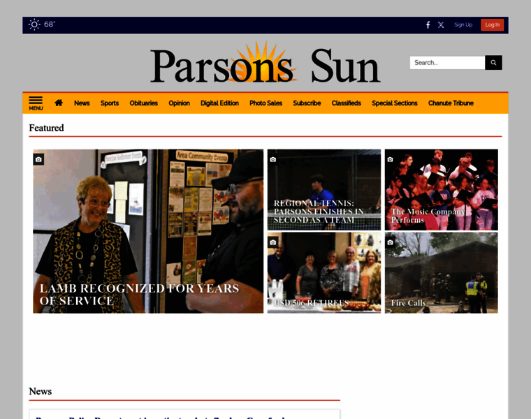Parsonssun.com thumbnail