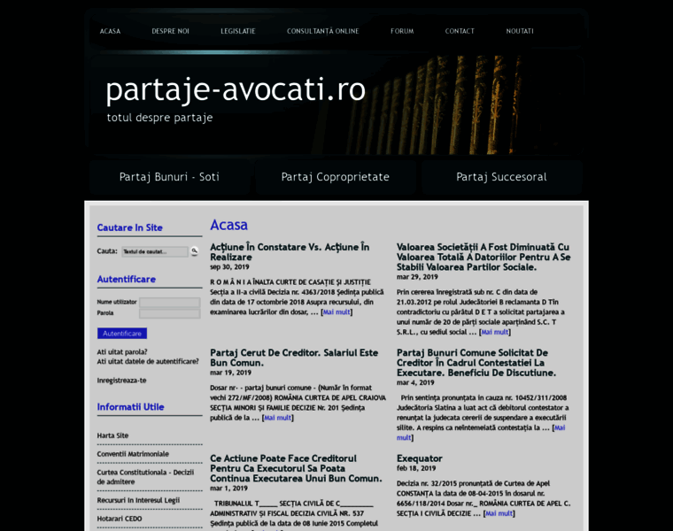 Partaje-avocati.ro thumbnail