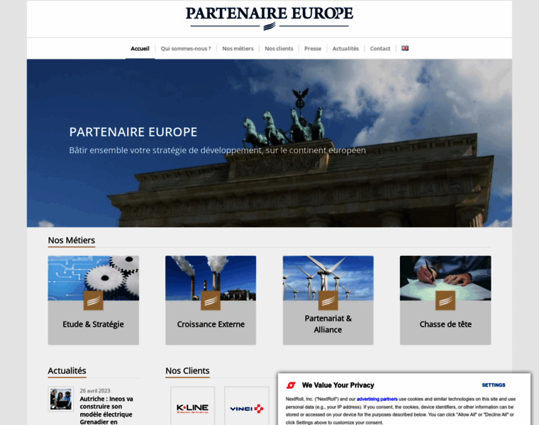 Partenaire-europe.com thumbnail