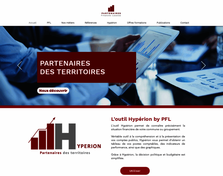 Partenaires-finances-locales.com thumbnail