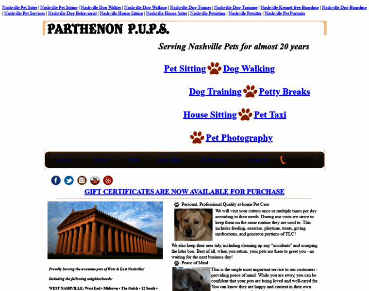 Parthenonpups.com thumbnail