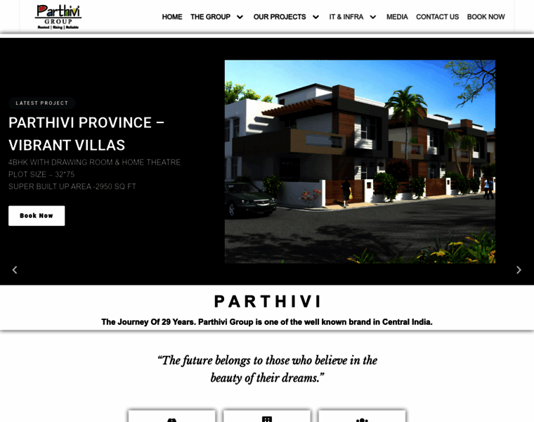 Parthivi.com thumbnail