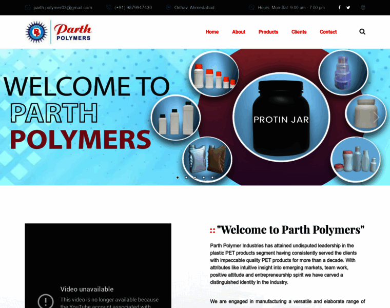 Parthpolymers.co.in thumbnail