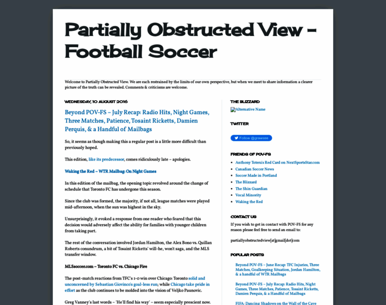 Partiallyobstructedview.com thumbnail