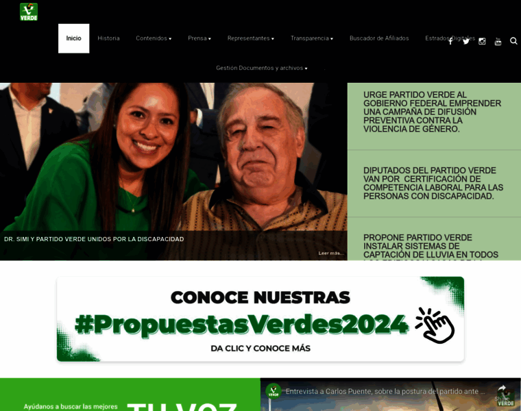 Partidoverde.org.mx thumbnail
