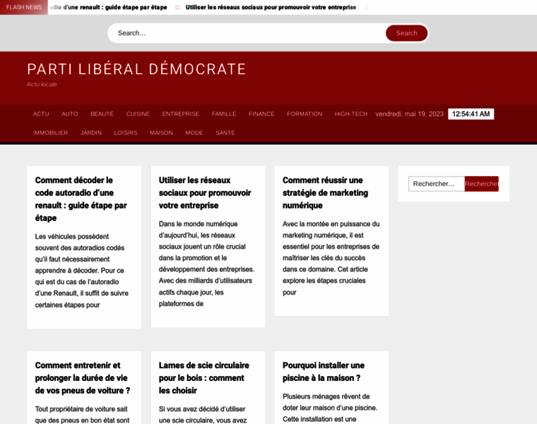 Partiliberaldemocrate.fr thumbnail Partiliberaldemocrate.fr thumbnail