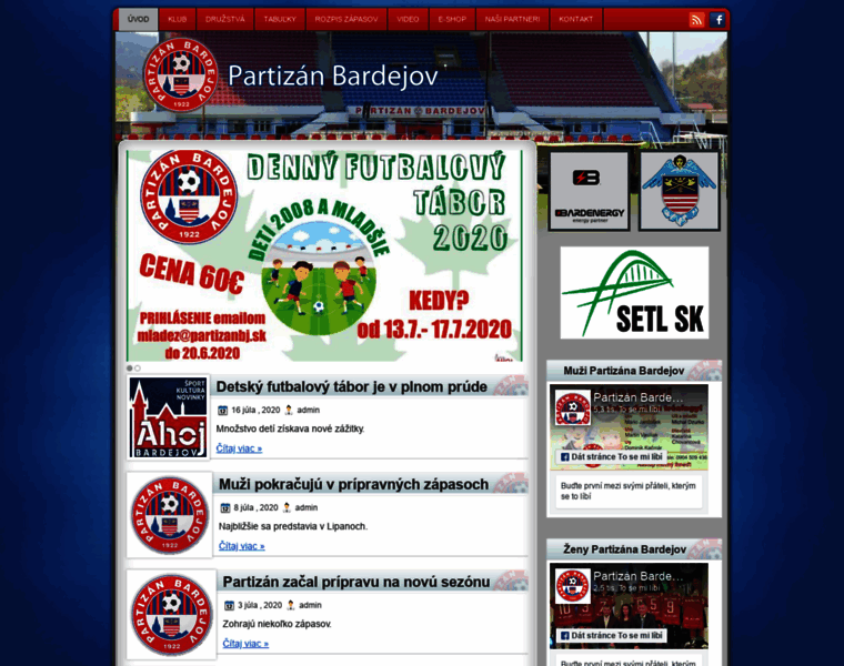 Partizanbj.sk thumbnail