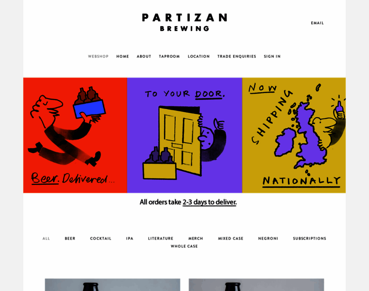 Partizanbrewing.co.uk thumbnail