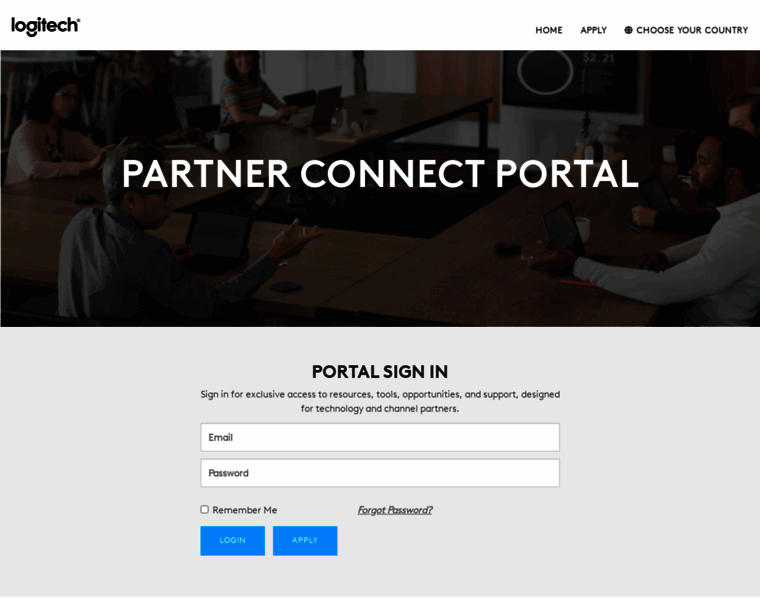 Partner.logitech.com thumbnail