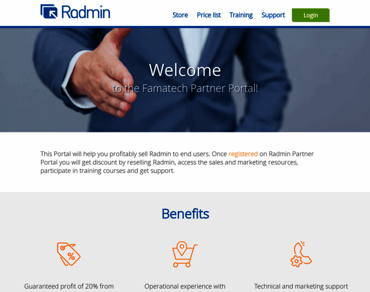 Partner.radmin.com thumbnail