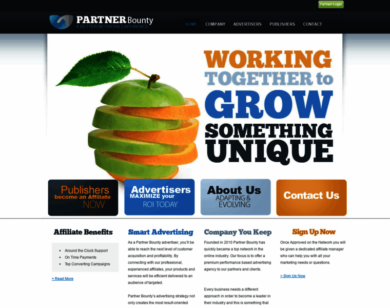 Partnerbounty.com thumbnail