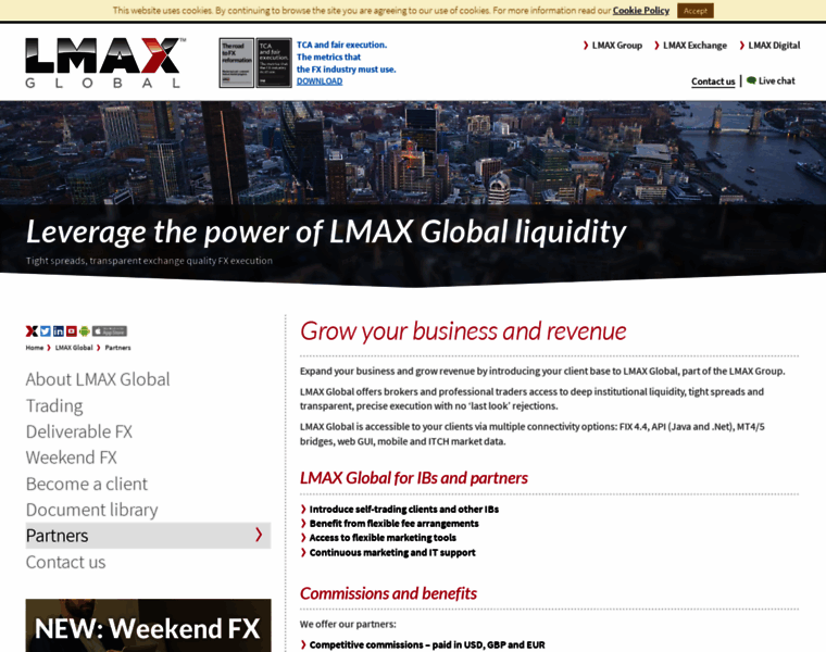 Partners.lmax.com thumbnail