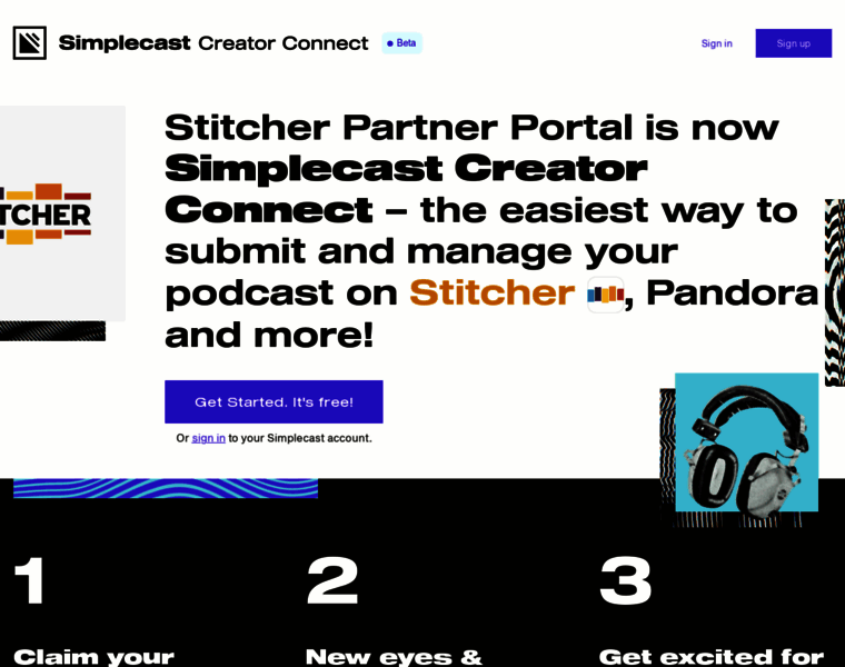 Partners.stitcher.com thumbnail