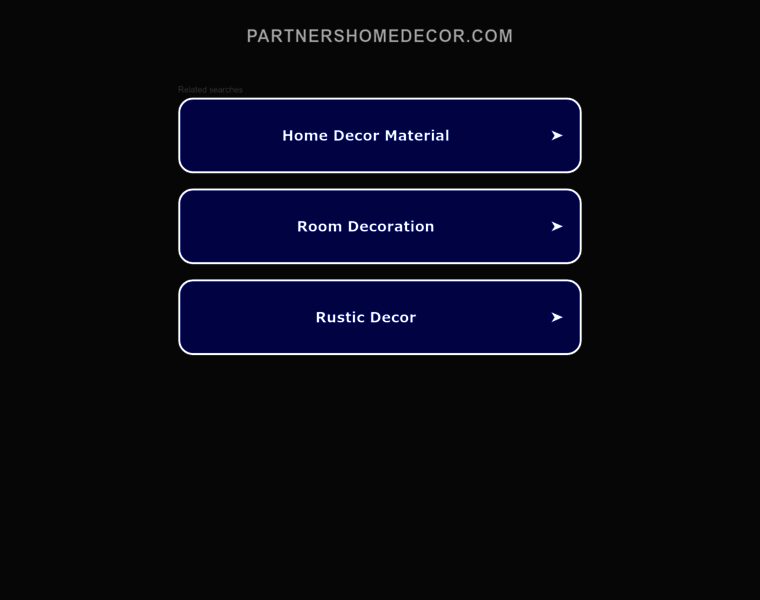 Partnershomedecor.com thumbnail