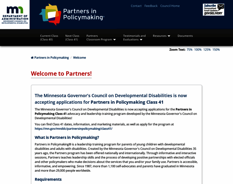 Partnersinpolicymaking.com thumbnail